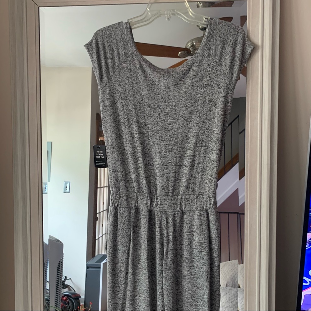 NWT! Express Cinch Waist Jogger Jumpsuit - Picture 6 of 8